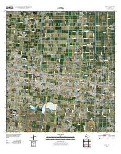 Donna Texas Historical topographic map, 1:24000 scale, 7.5 X 7.5 Minute, Year 2010