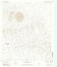 Doodle Bug Well Texas Historical topographic map, 1:24000 scale, 7.5 X 7.5 Minute, Year 1964