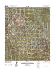 Doodle Bug Well Texas Historical topographic map, 1:24000 scale, 7.5 X 7.5 Minute, Year 2013