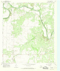 Doole Texas Historical topographic map, 1:24000 scale, 7.5 X 7.5 Minute, Year 1967