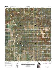 Doole Texas Historical topographic map, 1:24000 scale, 7.5 X 7.5 Minute, Year 2013
