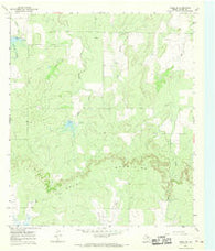 Doole SW Texas Historical topographic map, 1:24000 scale, 7.5 X 7.5 Minute, Year 1967