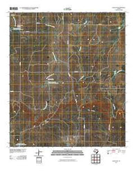 Doole SW Texas Historical topographic map, 1:24000 scale, 7.5 X 7.5 Minute, Year 2010
