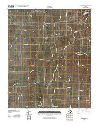 Dorchester Texas Historical topographic map, 1:24000 scale, 7.5 X 7.5 Minute, Year 2010
