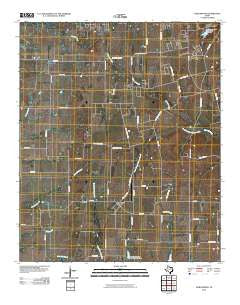 Dorchester Texas Historical topographic map, 1:24000 scale, 7.5 X 7.5 Minute, Year 2010