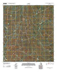 Dos Hermanos Peaks Texas Historical topographic map, 1:24000 scale, 7.5 X 7.5 Minute, Year 2010