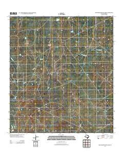 Dos Hermanos Peaks Texas Historical topographic map, 1:24000 scale, 7.5 X 7.5 Minute, Year 2013