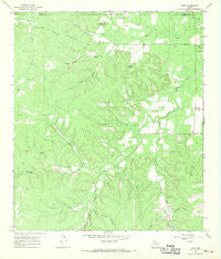 Doss Texas Historical topographic map, 1:24000 scale, 7.5 X 7.5 Minute, Year 1967