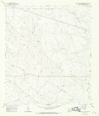 Double Mill Draw NE Texas Historical topographic map, 1:24000 scale, 7.5 X 7.5 Minute, Year 1967