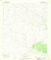 Double Mill Draw SE Texas Historical topographic map, 1:24000 scale, 7.5 X 7.5 Minute, Year 1967