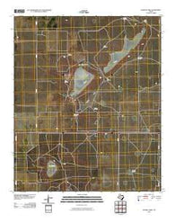 Double Lakes Texas Historical topographic map, 1:24000 scale, 7.5 X 7.5 Minute, Year 2010