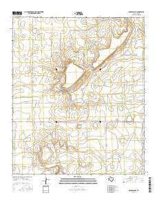 Double Lakes Texas Current topographic map, 1:24000 scale, 7.5 X 7.5 Minute, Year 2016