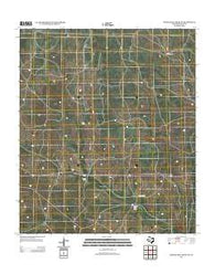 Double Mill Draw NE Texas Historical topographic map, 1:24000 scale, 7.5 X 7.5 Minute, Year 2012