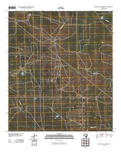 Double Mill Draw NW Texas Historical topographic map, 1:24000 scale, 7.5 X 7.5 Minute, Year 2010