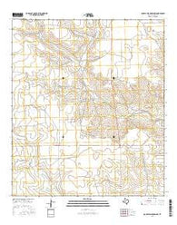Double Mill Draw NW Texas Current topographic map, 1:24000 scale, 7.5 X 7.5 Minute, Year 2016
