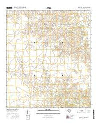 Double Mill Draw SE Texas Current topographic map, 1:24000 scale, 7.5 X 7.5 Minute, Year 2016
