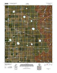 Dougherty Texas Historical topographic map, 1:24000 scale, 7.5 X 7.5 Minute, Year 2010