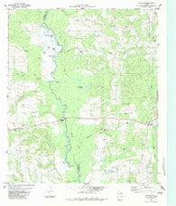 Douglass Texas Historical topographic map, 1:24000 scale, 7.5 X 7.5 Minute, Year 1983