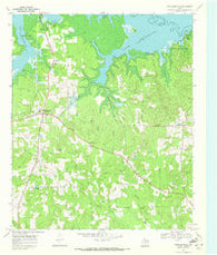 Douglassville Texas Historical topographic map, 1:24000 scale, 7.5 X 7.5 Minute, Year 1969