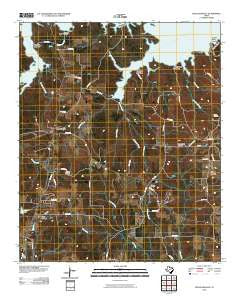 Douglassville Texas Historical topographic map, 1:24000 scale, 7.5 X 7.5 Minute, Year 2010