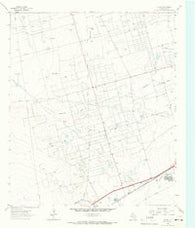 Douro Texas Historical topographic map, 1:24000 scale, 7.5 X 7.5 Minute, Year 1964