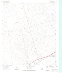 Douro Texas Historical topographic map, 1:24000 scale, 7.5 X 7.5 Minute, Year 1964