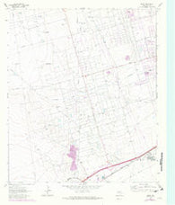 Douro Texas Historical topographic map, 1:24000 scale, 7.5 X 7.5 Minute, Year 1964