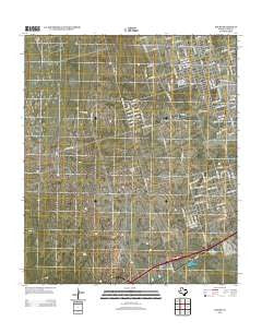 Douro Texas Historical topographic map, 1:24000 scale, 7.5 X 7.5 Minute, Year 2012