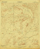 Dove Mountain Texas Historical topographic map, 1:62500 scale, 15 X 15 Minute, Year 1918
