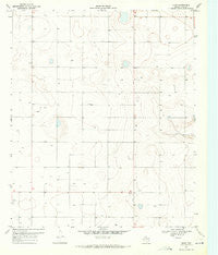 Draw Texas Historical topographic map, 1:24000 scale, 7.5 X 7.5 Minute, Year 1970