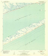 Dressing Point Texas Historical topographic map, 1:24000 scale, 7.5 X 7.5 Minute, Year 1952