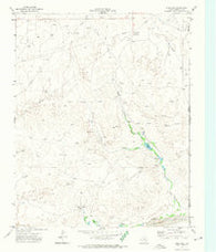 Dreyfoos Texas Historical topographic map, 1:24000 scale, 7.5 X 7.5 Minute, Year 1972