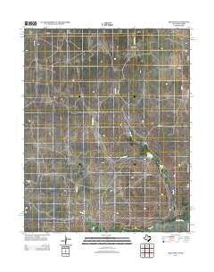 Dreyfoos Texas Historical topographic map, 1:24000 scale, 7.5 X 7.5 Minute, Year 2012