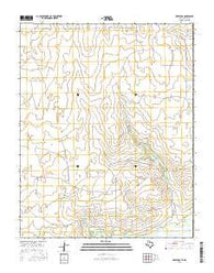 Dreyfoos Texas Current topographic map, 1:24000 scale, 7.5 X 7.5 Minute, Year 2016