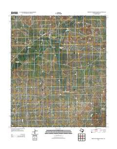 Dripping Springs Draw Texas Historical topographic map, 1:24000 scale, 7.5 X 7.5 Minute, Year 2012