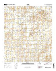 Dripping Springs Draw Texas Current topographic map, 1:24000 scale, 7.5 X 7.5 Minute, Year 2016