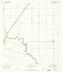 Driscoll East Texas Historical topographic map, 1:24000 scale, 7.5 X 7.5 Minute, Year 1969