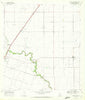 Driscoll East Texas Historical topographic map, 1:24000 scale, 7.5 X 7.5 Minute, Year 1969
