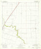 Driscoll East Texas Historical topographic map, 1:24000 scale, 7.5 X 7.5 Minute, Year 1969