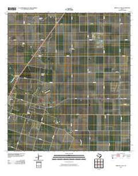 Driscoll East Texas Historical topographic map, 1:24000 scale, 7.5 X 7.5 Minute, Year 2010
