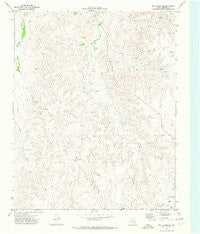 Dry Creek SE Texas Historical topographic map, 1:24000 scale, 7.5 X 7.5 Minute, Year 1971