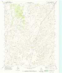 Dry Creek South Texas Historical topographic map, 1:24000 scale, 7.5 X 7.5 Minute, Year 1971