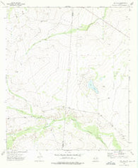 Dry Lake Texas Historical topographic map, 1:24000 scale, 7.5 X 7.5 Minute, Year 1973