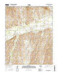 Dry Creek North Texas Current topographic map, 1:24000 scale, 7.5 X 7.5 Minute, Year 2016