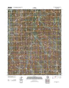 Dry Creek SE Texas Historical topographic map, 1:24000 scale, 7.5 X 7.5 Minute, Year 2012