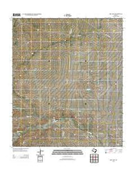 Dry Lake Texas Historical topographic map, 1:24000 scale, 7.5 X 7.5 Minute, Year 2012