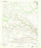 Dryden Texas Historical topographic map, 1:24000 scale, 7.5 X 7.5 Minute, Year 1968