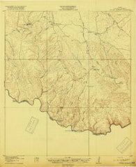 Dryden Crossing Texas Historical topographic map, 1:62500 scale, 15 X 15 Minute, Year 1918