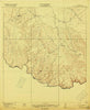 Dryden Crossing Texas Historical topographic map, 1:62500 scale, 15 X 15 Minute, Year 1918