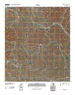 Dryden NW Texas Historical topographic map, 1:24000 scale, 7.5 X 7.5 Minute, Year 2010